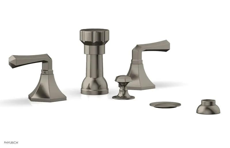 Phylrich LE VERRE & LA CROSSE Four Hole Bidet Set by Phylrich