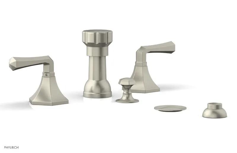 Phylrich LE VERRE & LA CROSSE Four Hole Bidet Set by Phylrich