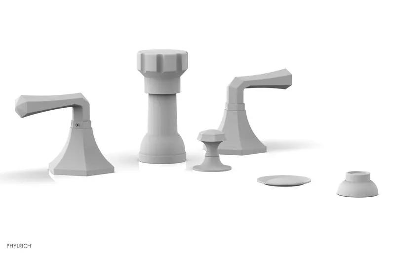 Phylrich LE VERRE & LA CROSSE Four Hole Bidet Set by Phylrich