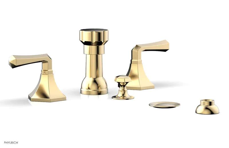 Phylrich LE VERRE & LA CROSSE Four Hole Bidet Set by Phylrich