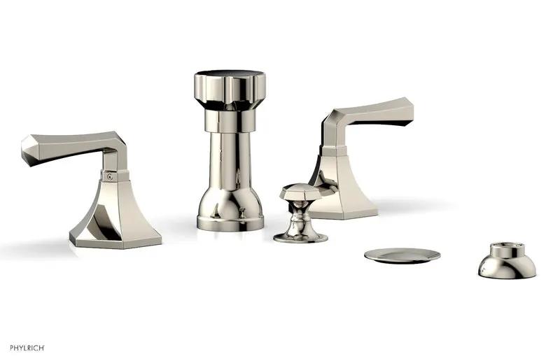 Phylrich LE VERRE & LA CROSSE Four Hole Bidet Set by Phylrich