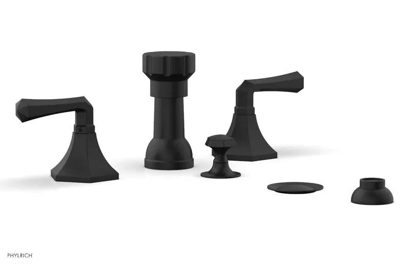 Phylrich LE VERRE & LA CROSSE Four Hole Bidet Set by Phylrich