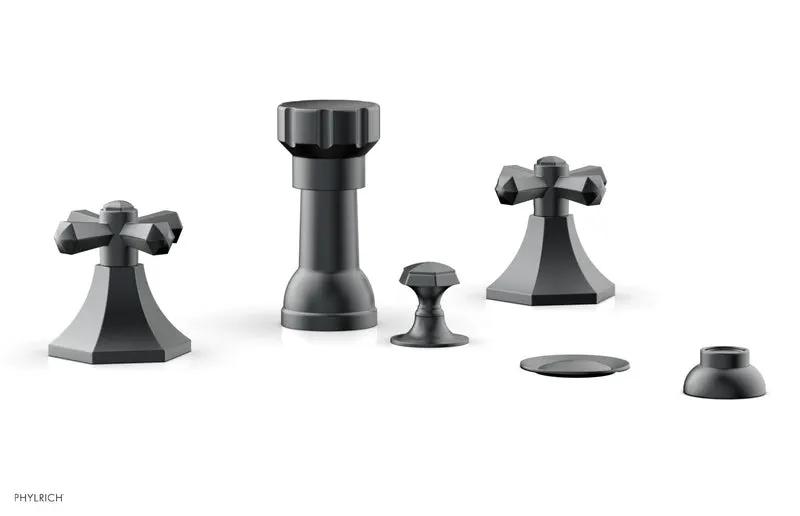 Phylrich LE VERRE & LA CROSSE Four Hole Bidet Set by Phylrich