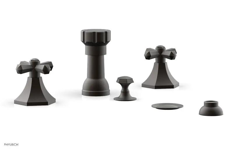 Phylrich LE VERRE & LA CROSSE Four Hole Bidet Set by Phylrich