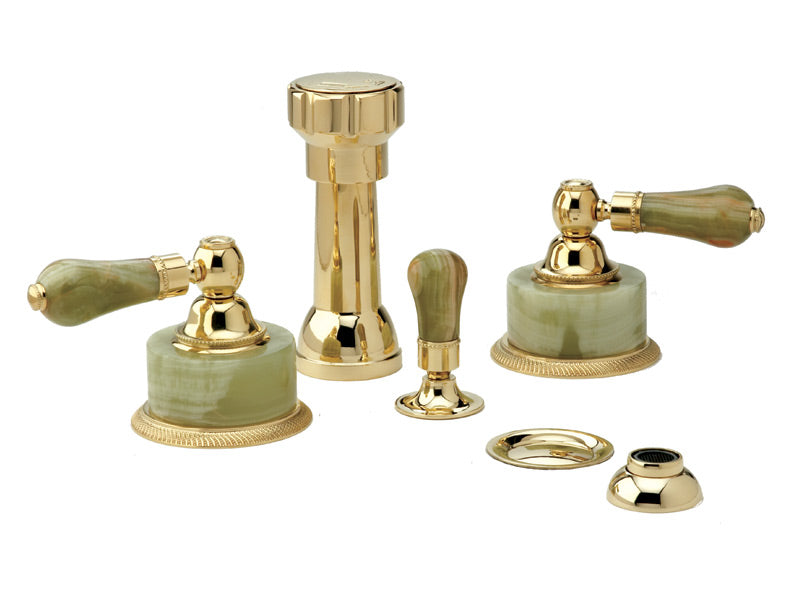 polished chrome bidet set