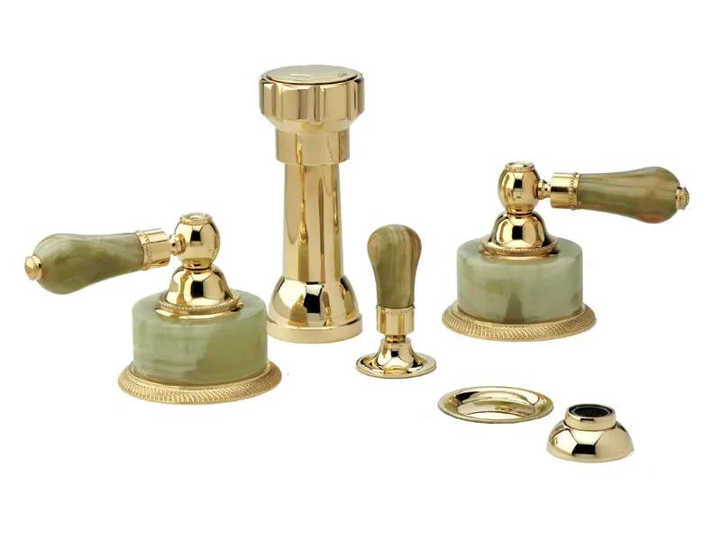 polished chrome bidet set