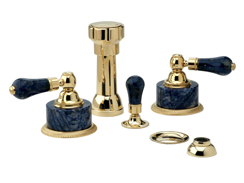 polished chrome bidet set