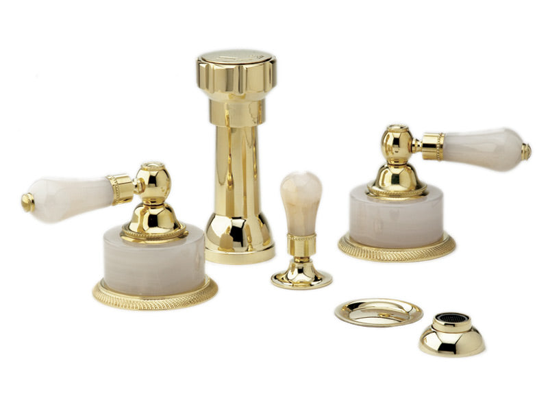 polished chrome bidet set