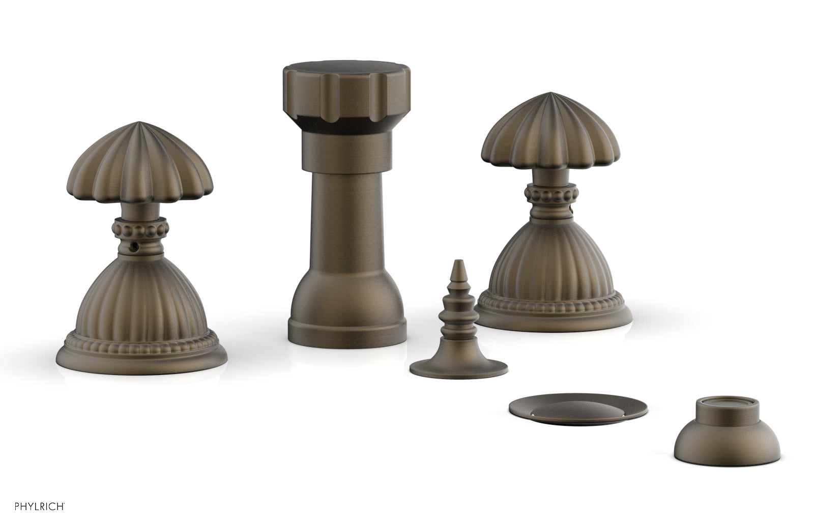 Phylrich GEORGIAN & BARCELONA Four Hole Bidet Set