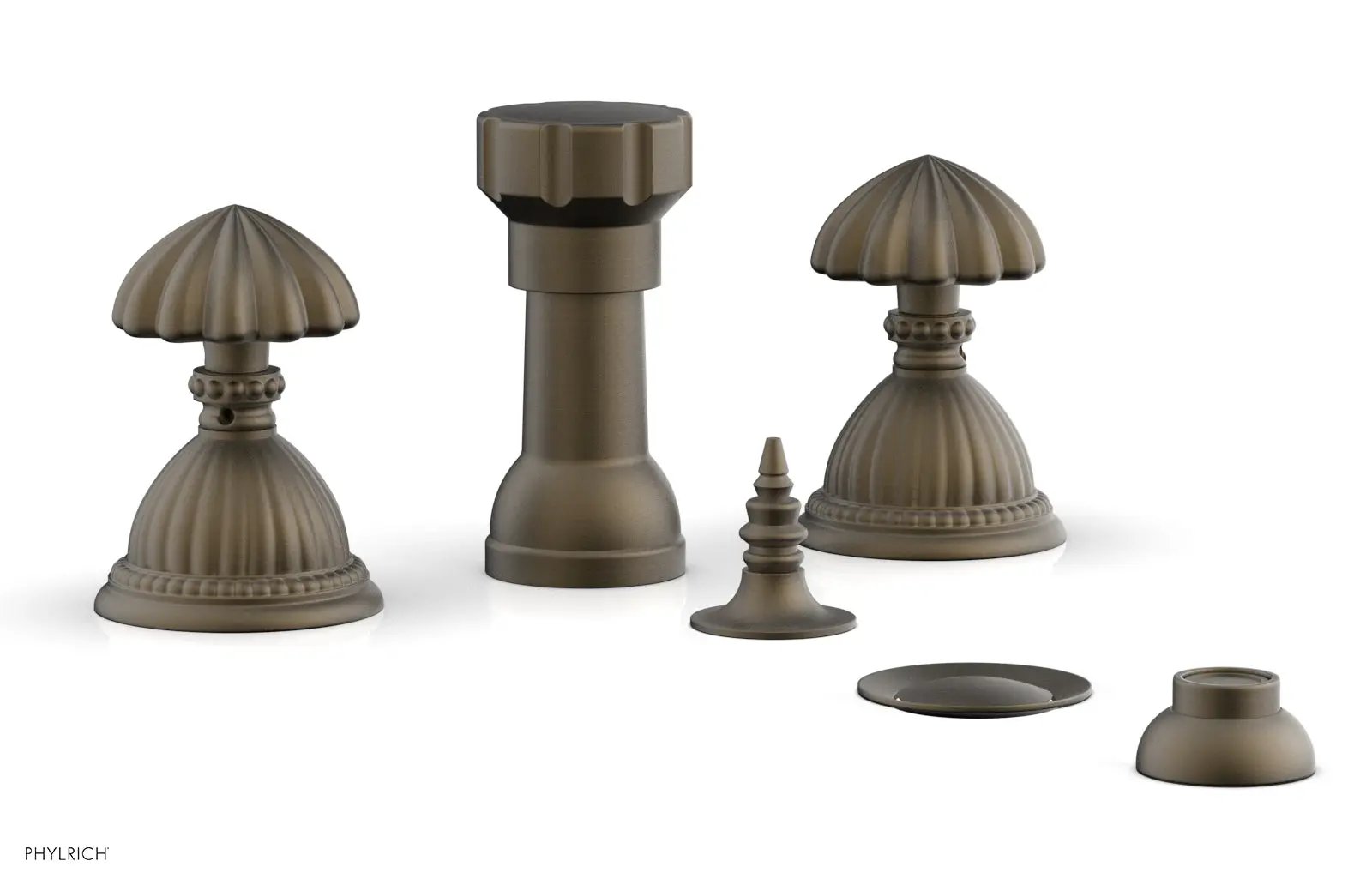 Phylrich GEORGIAN & BARCELONA Four Hole Bidet Set by Phylrich