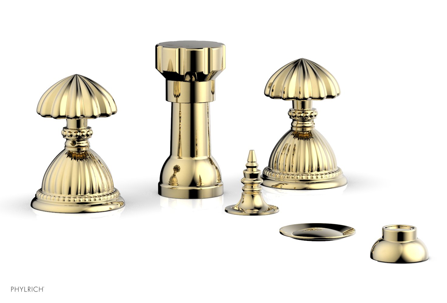 Phylrich GEORGIAN & BARCELONA Four Hole Bidet Set