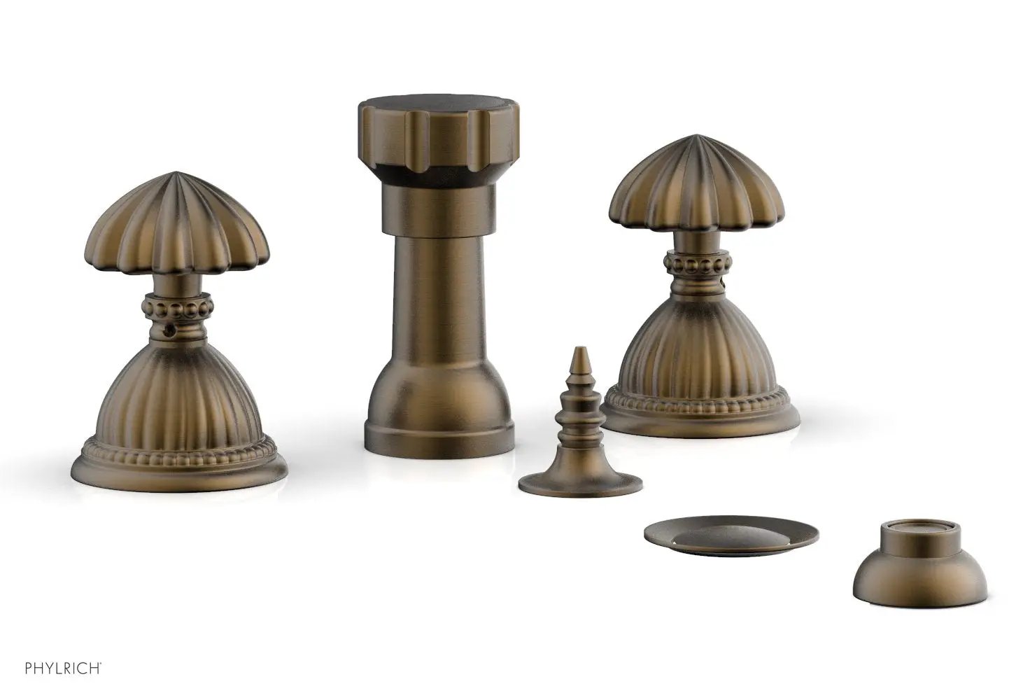 Phylrich GEORGIAN & BARCELONA Four Hole Bidet Set by Phylrich