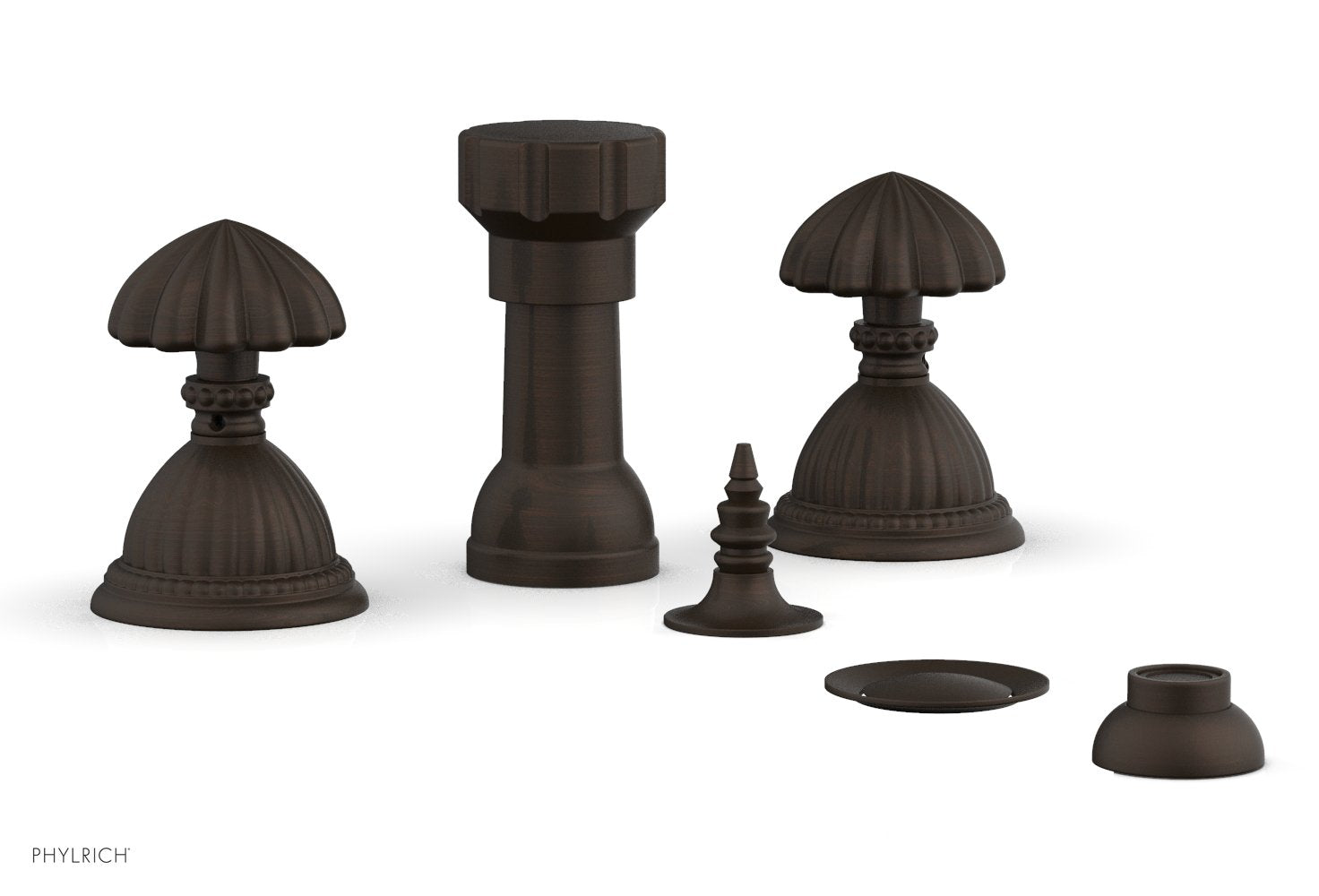 Phylrich GEORGIAN & BARCELONA Four Hole Bidet Set