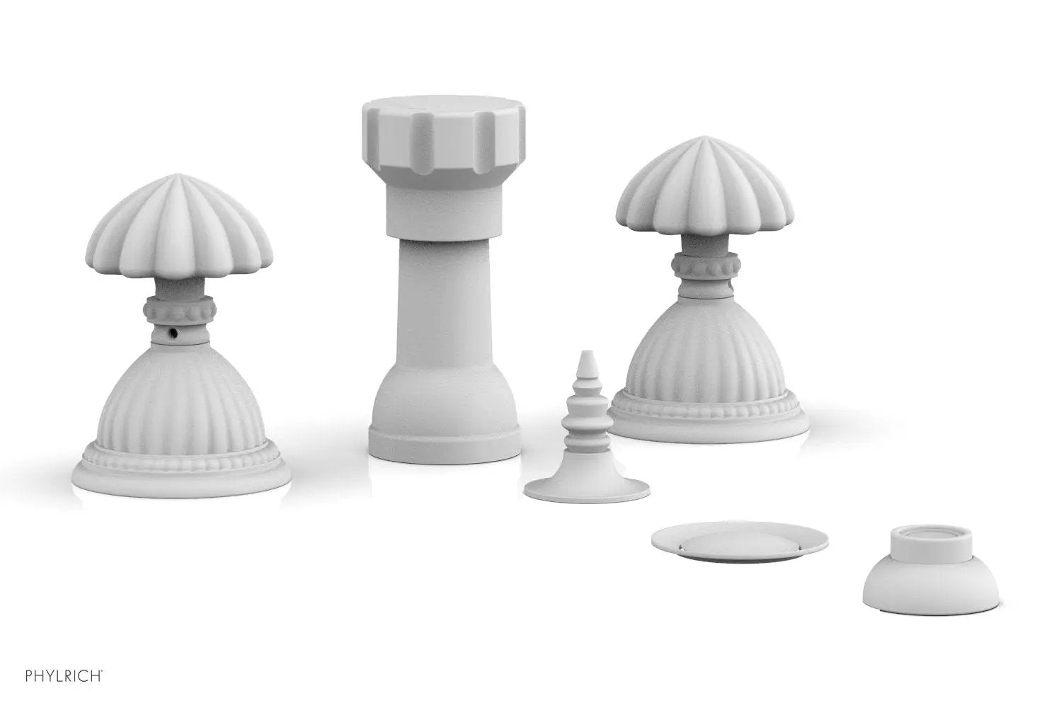 Phylrich GEORGIAN & BARCELONA Four Hole Bidet Set by Phylrich
