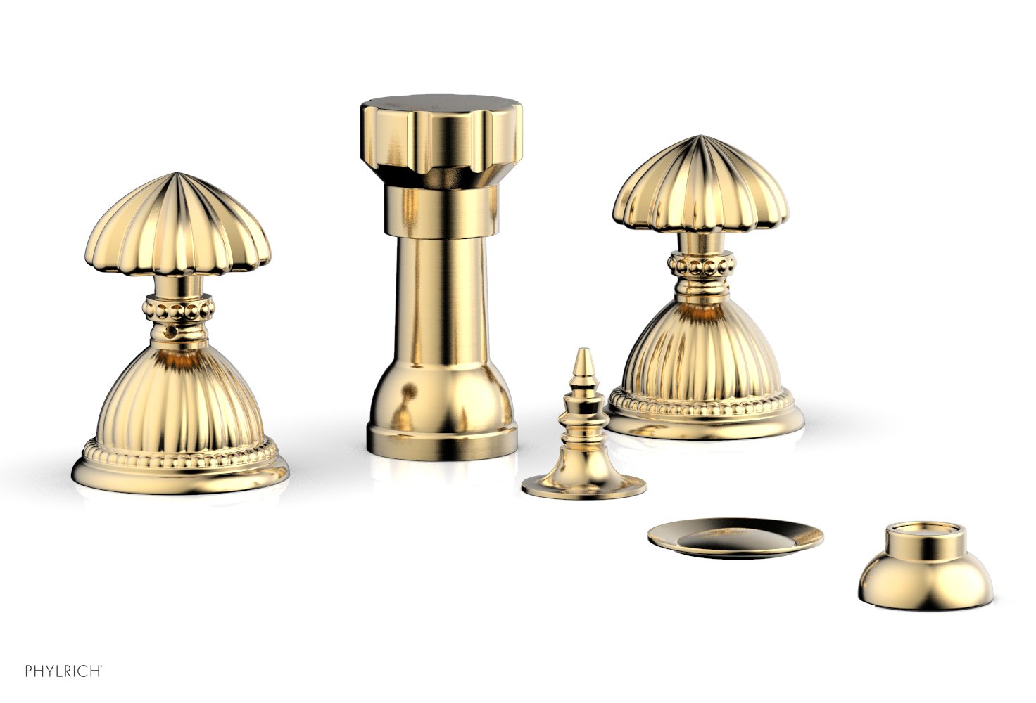 Phylrich GEORGIAN & BARCELONA Four Hole Bidet Set