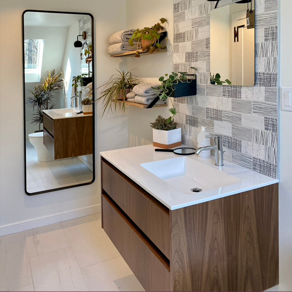 gloss white sink