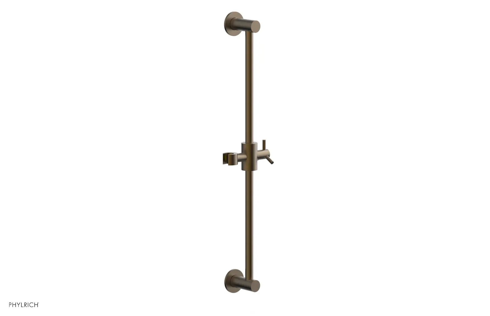 Phylrich TRANSITION 24" Adjustable Slide Bar with Hand Shower Hook by Phylrich