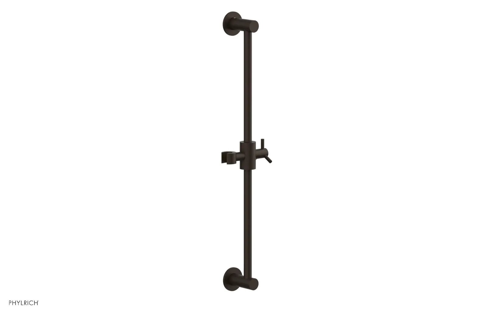 Phylrich TRANSITION 24" Adjustable Slide Bar with Hand Shower Hook by Phylrich
