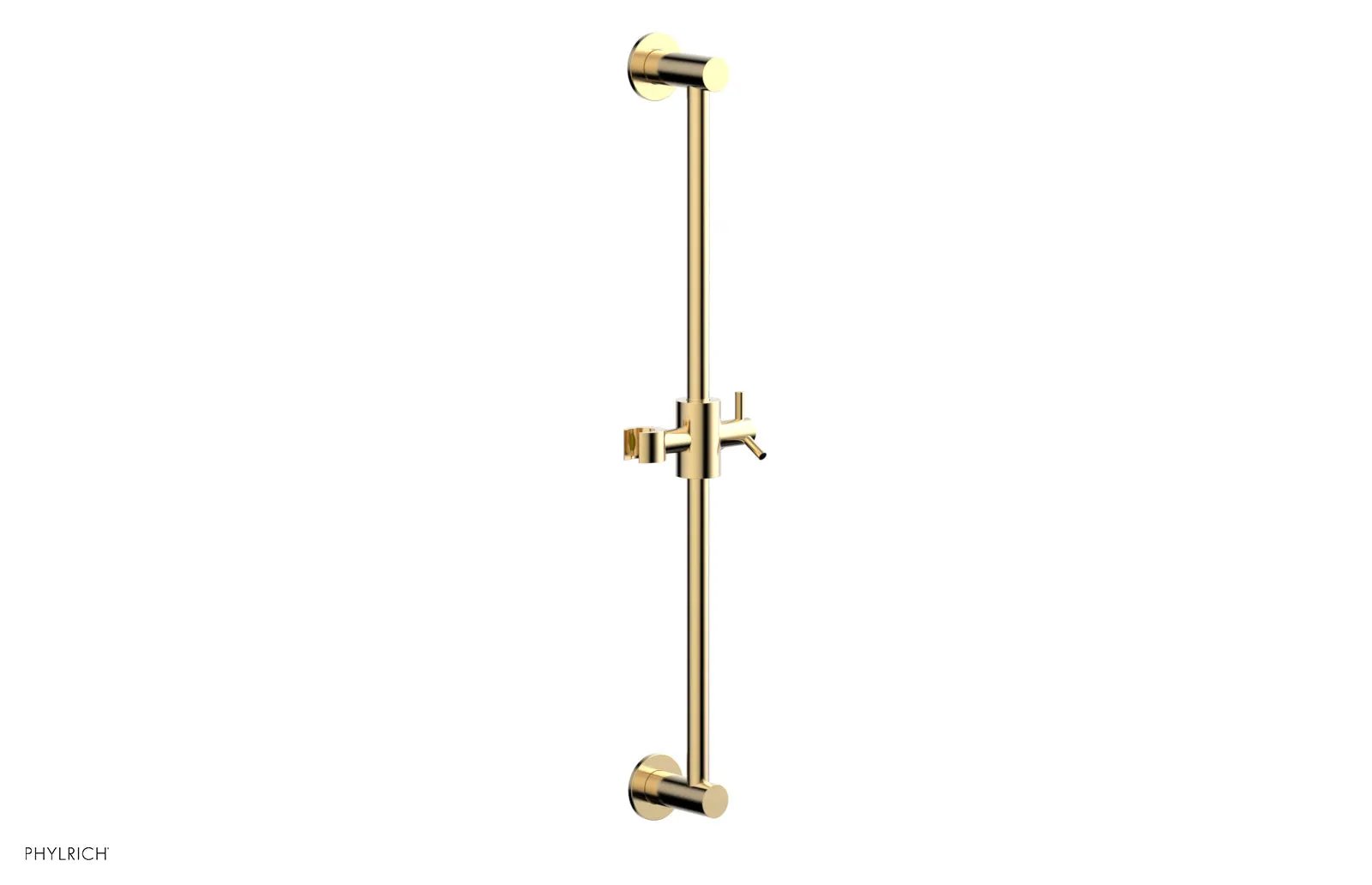 Phylrich TRANSITION 24" Adjustable Slide Bar with Hand Shower Hook by Phylrich