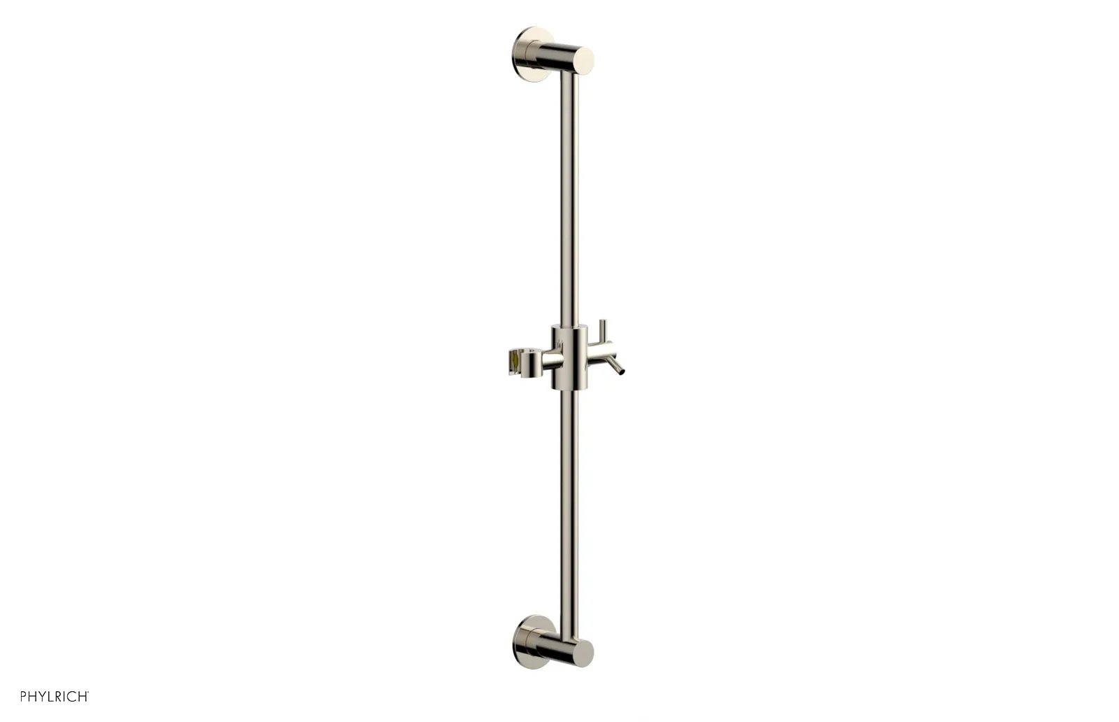 Phylrich TRANSITION 24" Adjustable Slide Bar with Hand Shower Hook by Phylrich