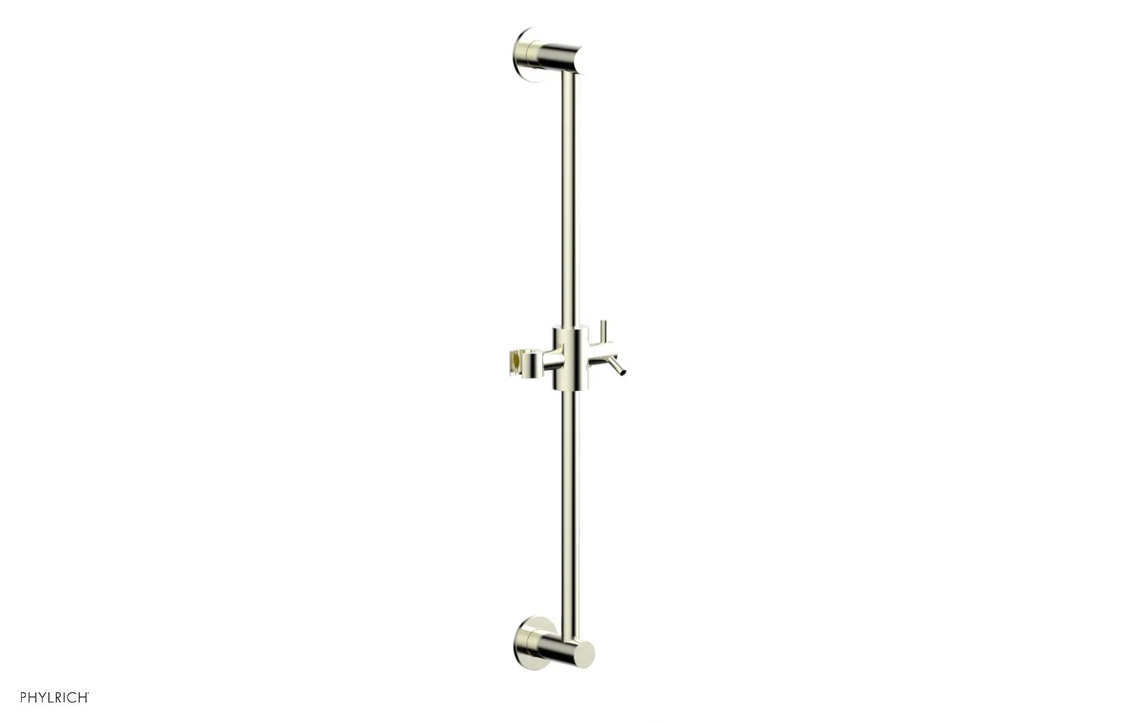 Phylrich TRANSITION 24" Adjustable Slide Bar with Hand Shower Hook by Phylrich