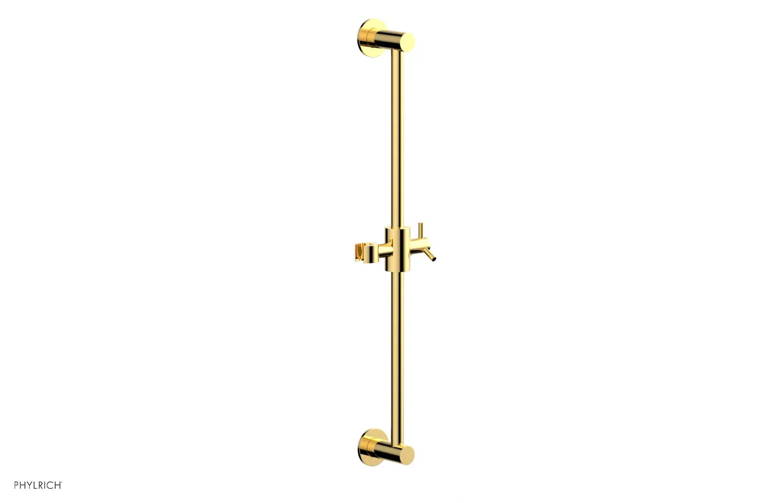 Phylrich TRANSITION 24" Adjustable Slide Bar with Hand Shower Hook by Phylrich
