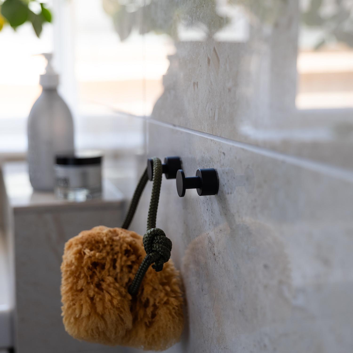 polished chrome hook