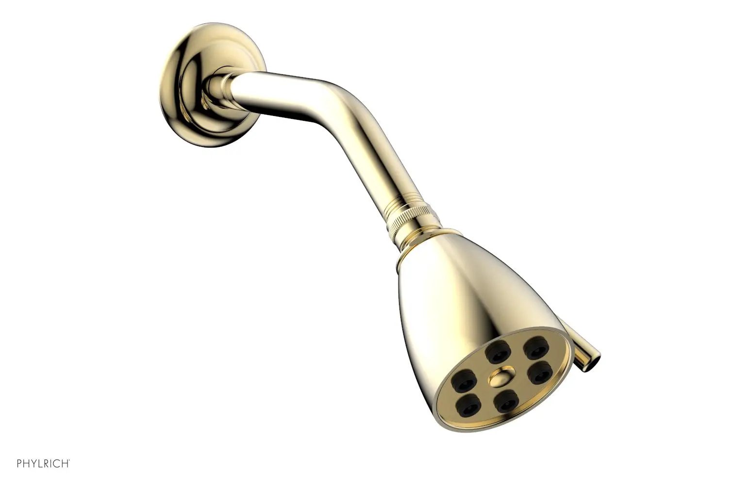 Phylrich 6 Jet Smooth Shower Head 2-3/4" by Phylrich