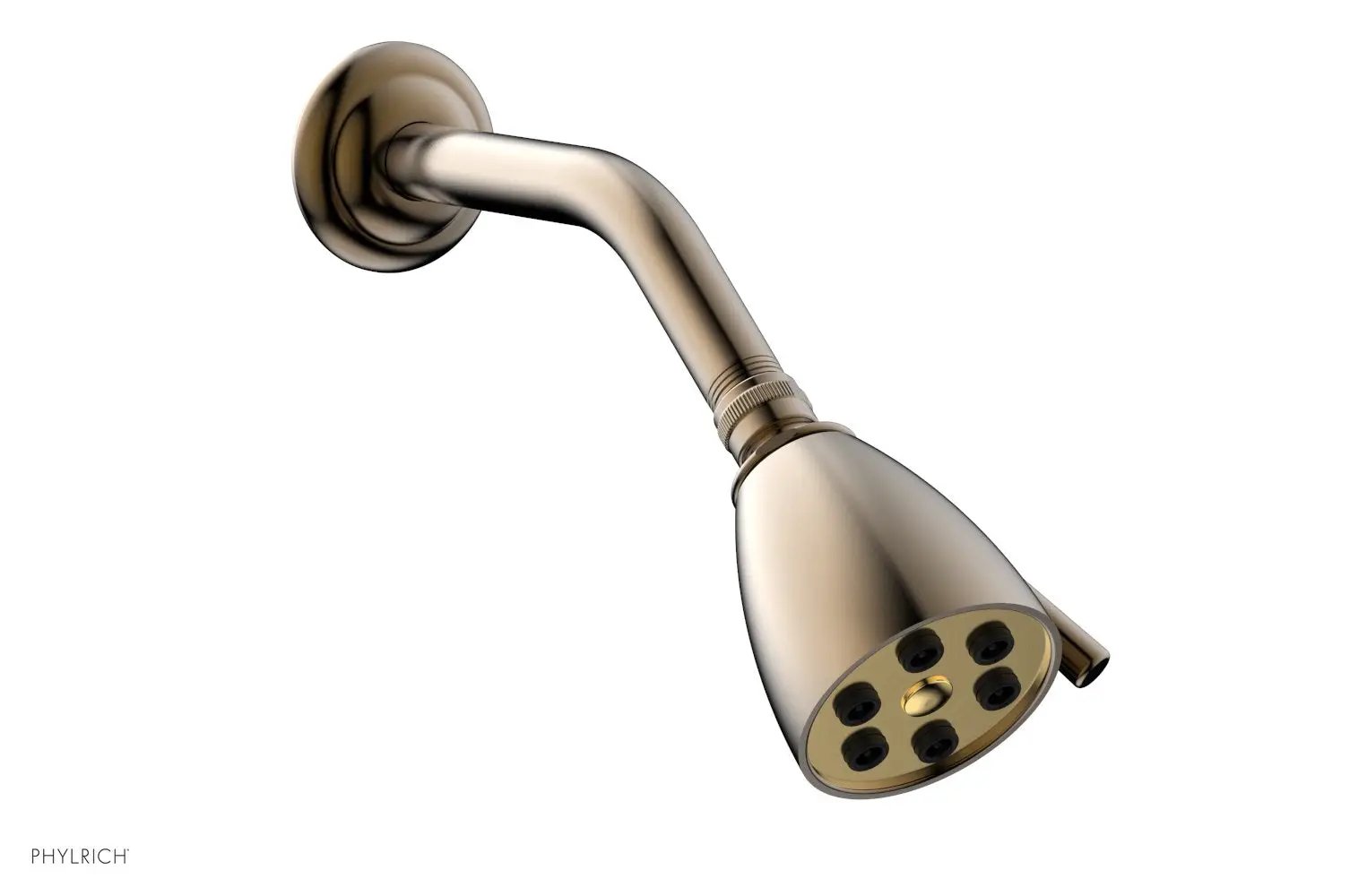 Phylrich 6 Jet Smooth Shower Head 2-3/4" by Phylrich
