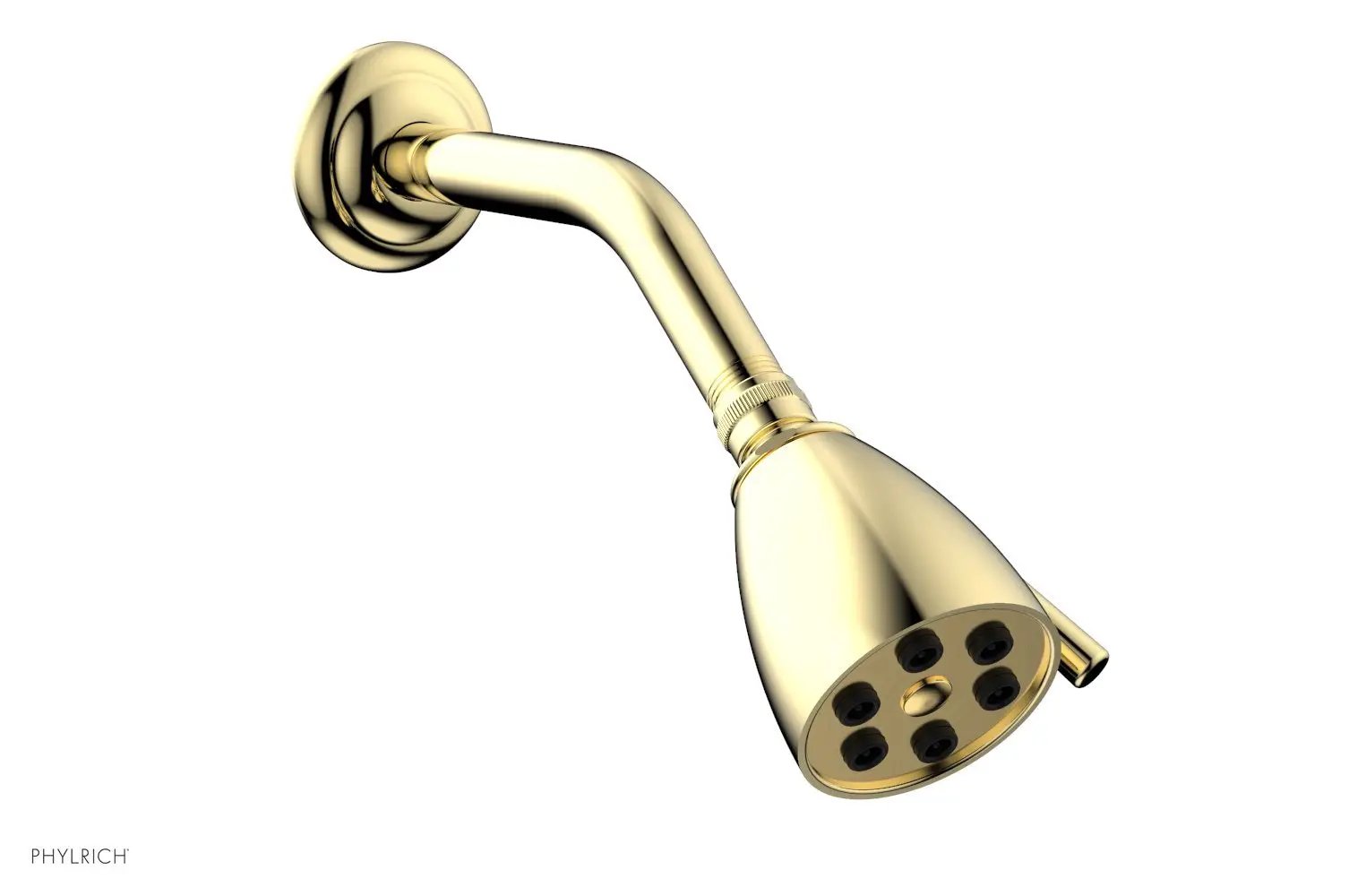 Phylrich 6 Jet Smooth Shower Head 2-3/4" by Phylrich