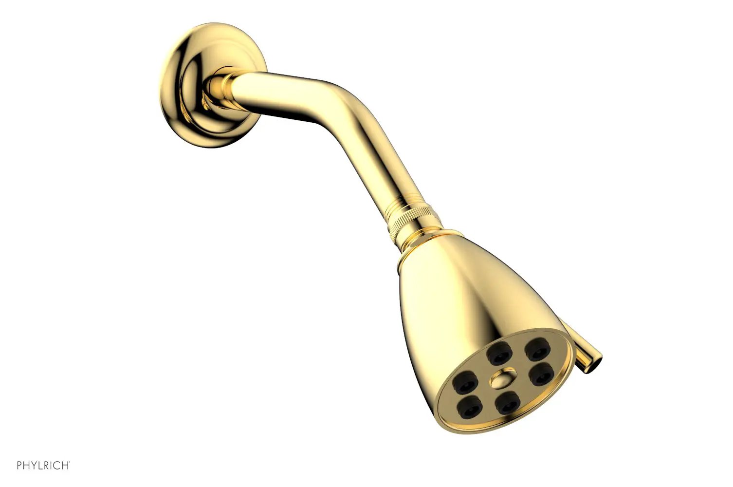 Phylrich 6 Jet Smooth Shower Head 2-3/4" by Phylrich