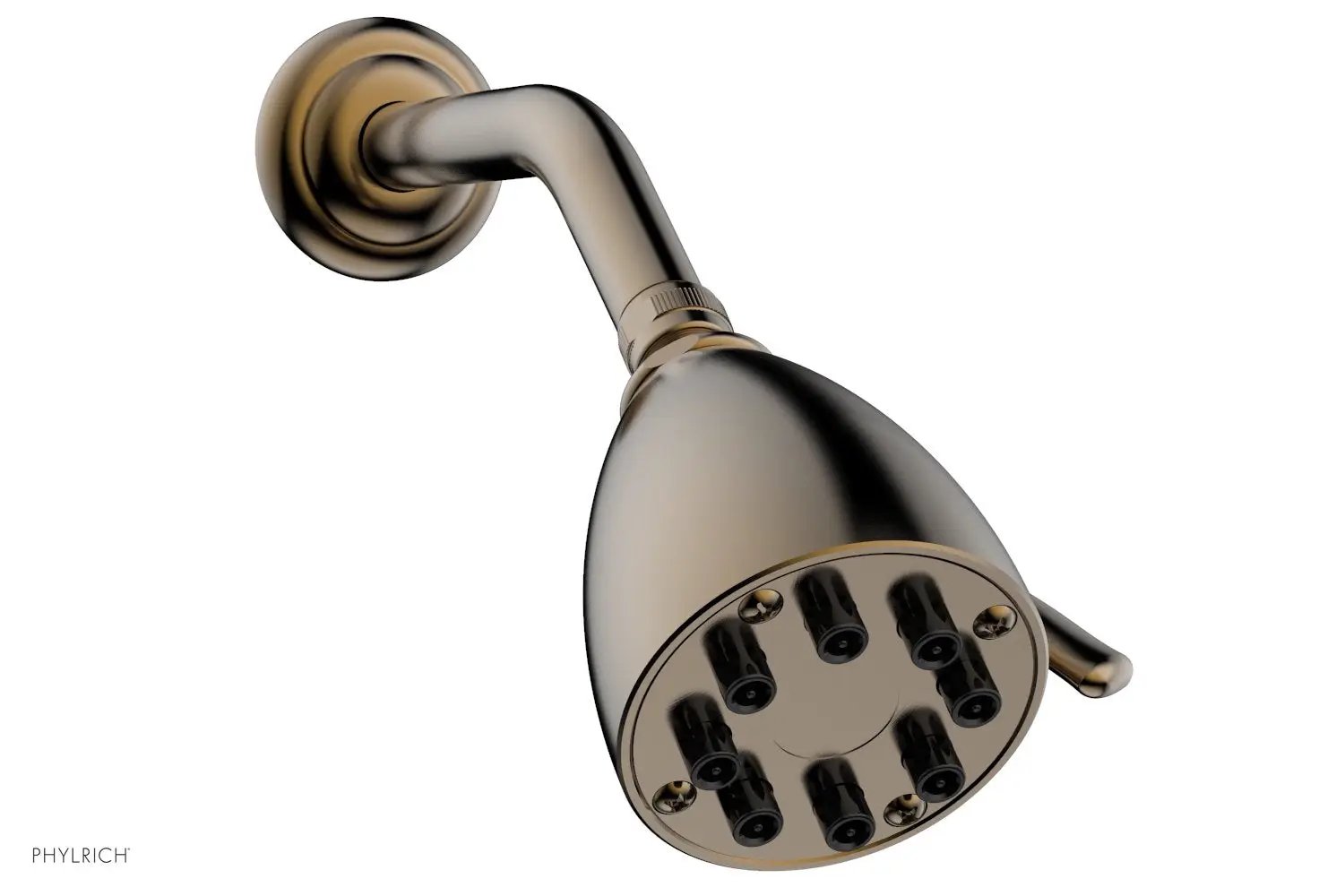 Phylrich 8 Jet 3 1/2" Round Shower Head by Phylrich