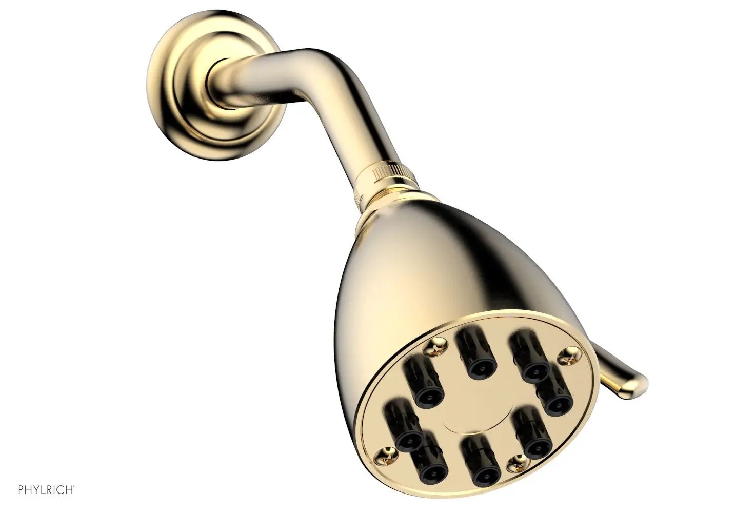 Phylrich 8 Jet 3 1/2" Round Shower Head by Phylrich