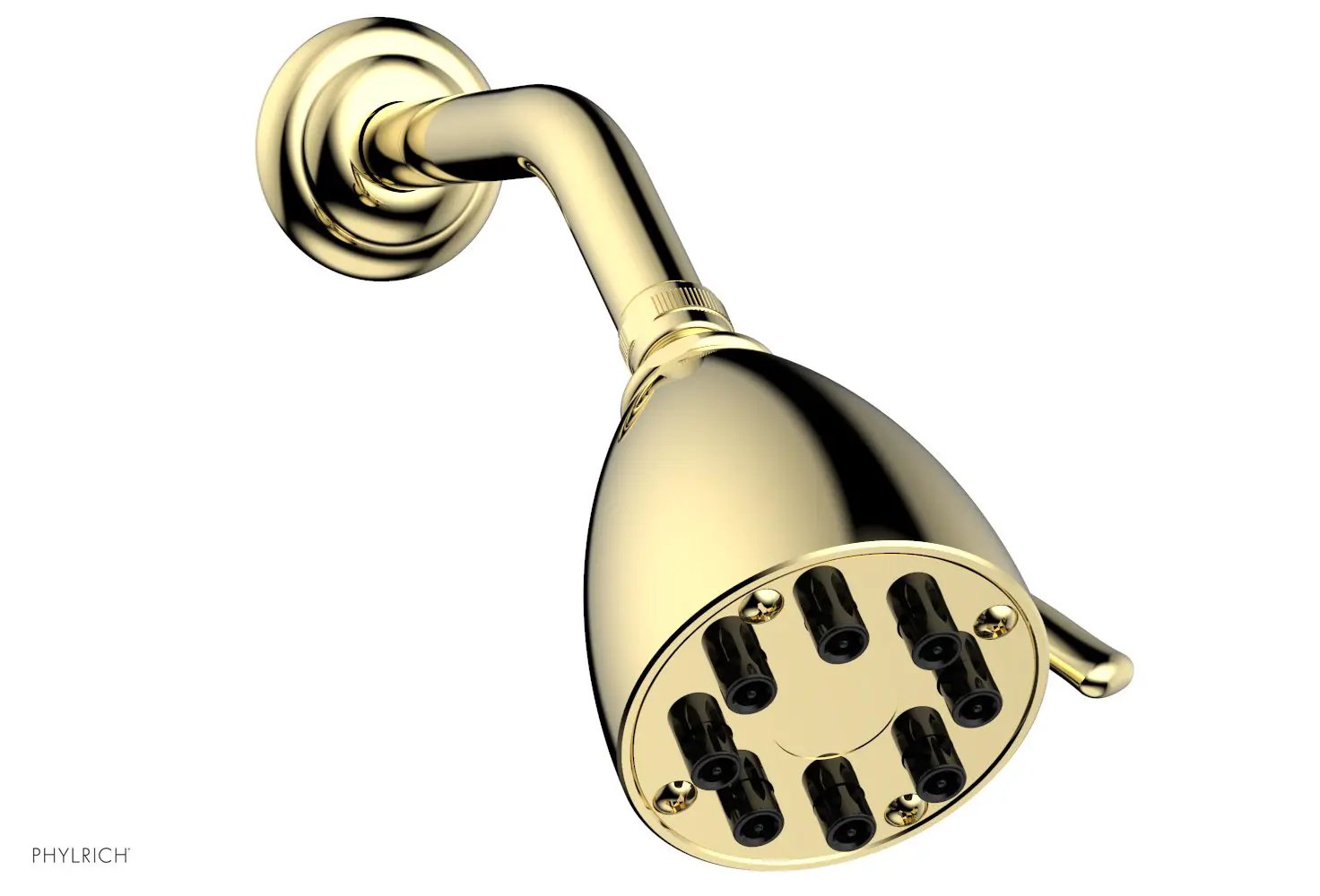 Phylrich 8 Jet 3 1/2" Round Shower Head by Phylrich