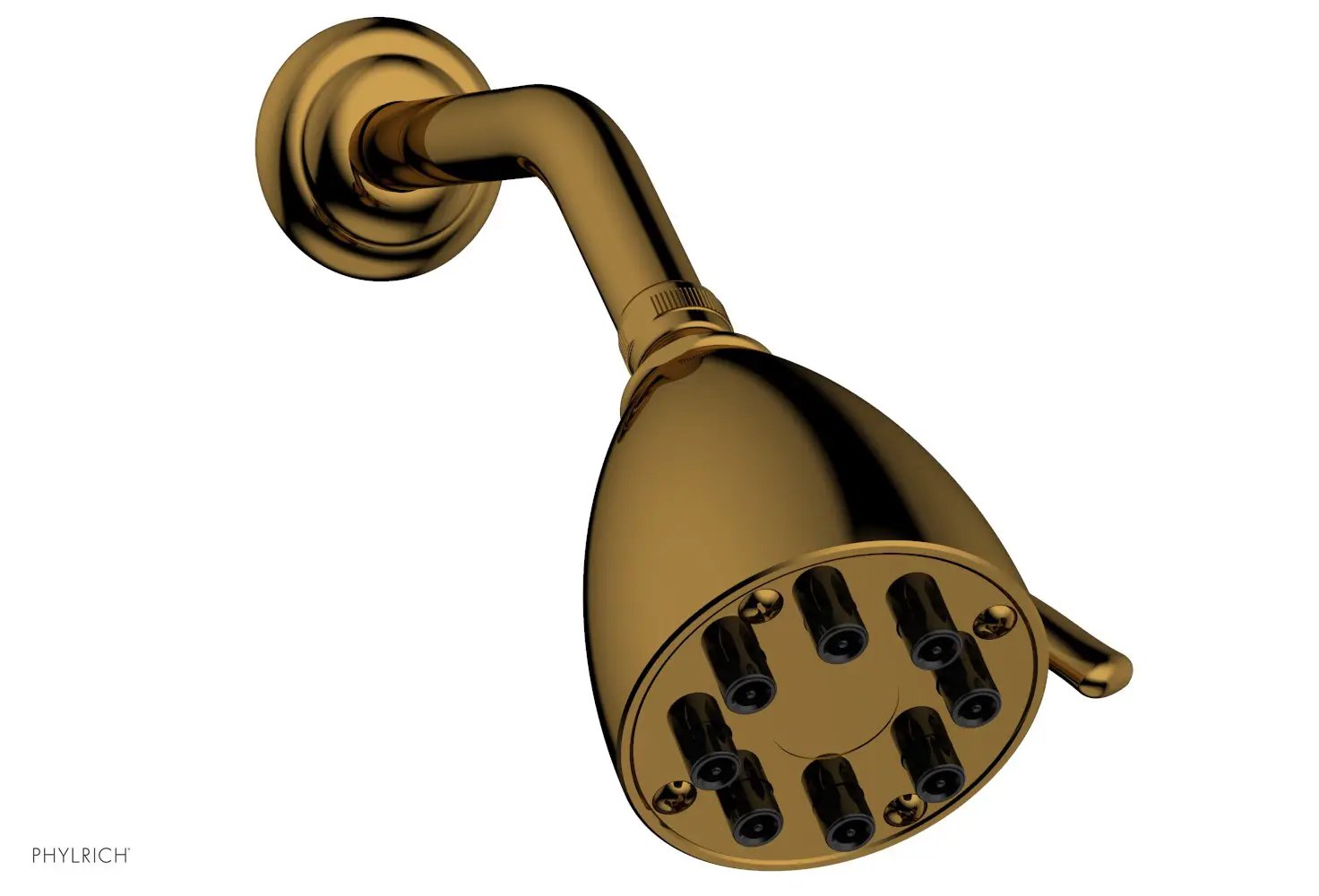 Phylrich 8 Jet 3 1/2" Round Shower Head by Phylrich