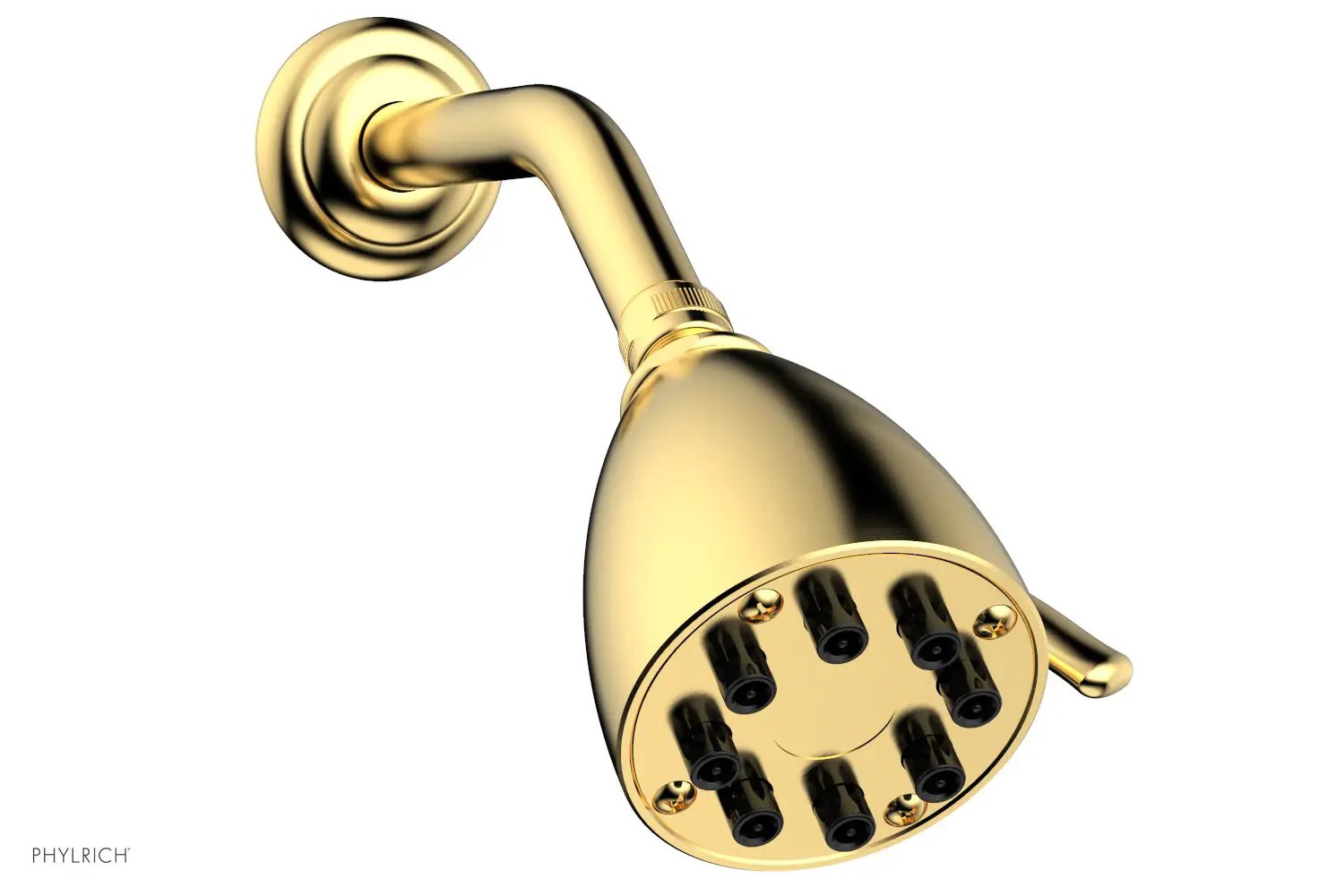 Phylrich 8 Jet 3 1/2" Round Shower Head by Phylrich
