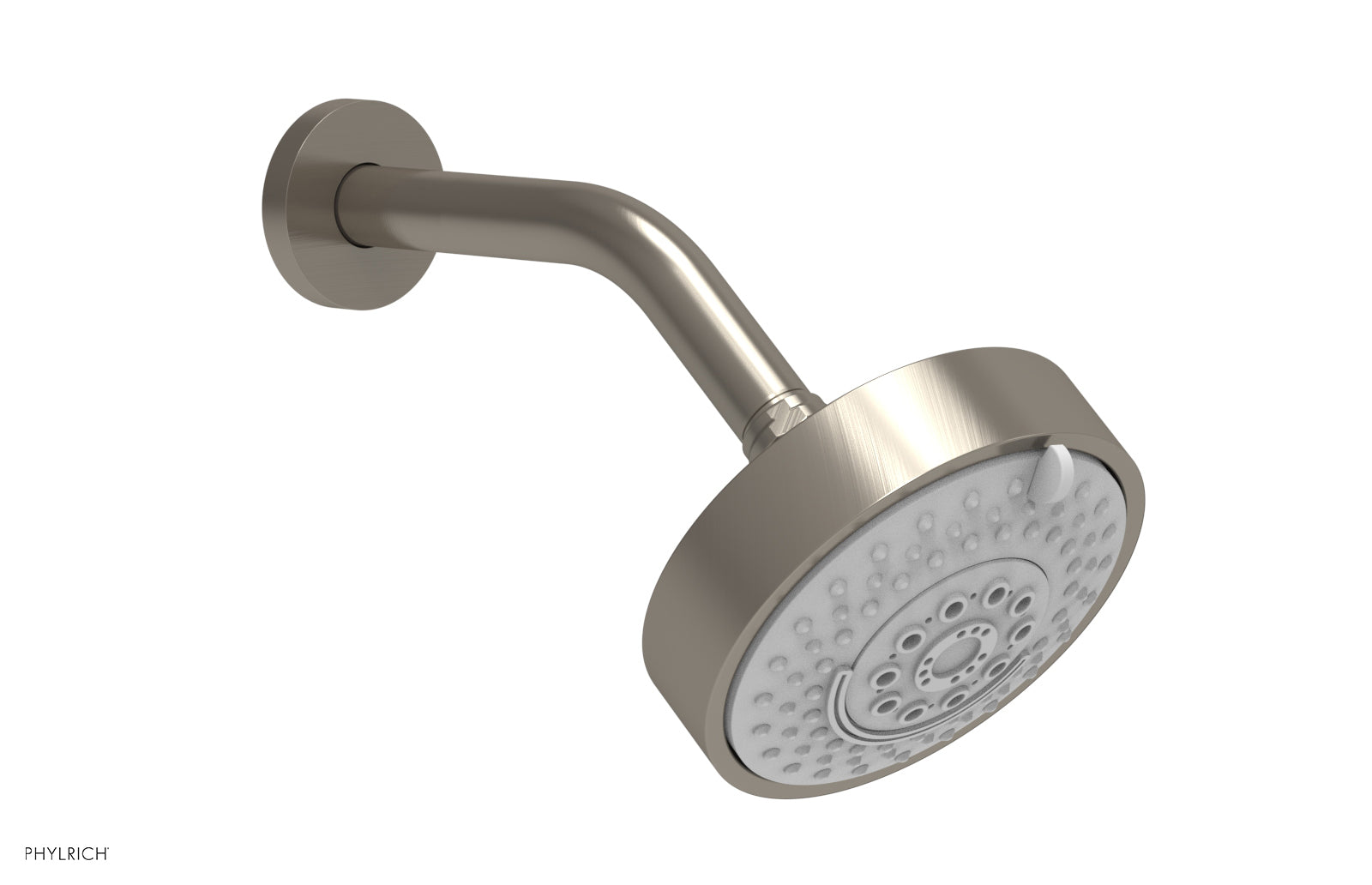 Phylrich 5" Contemporary Shower Head - 4 Functions