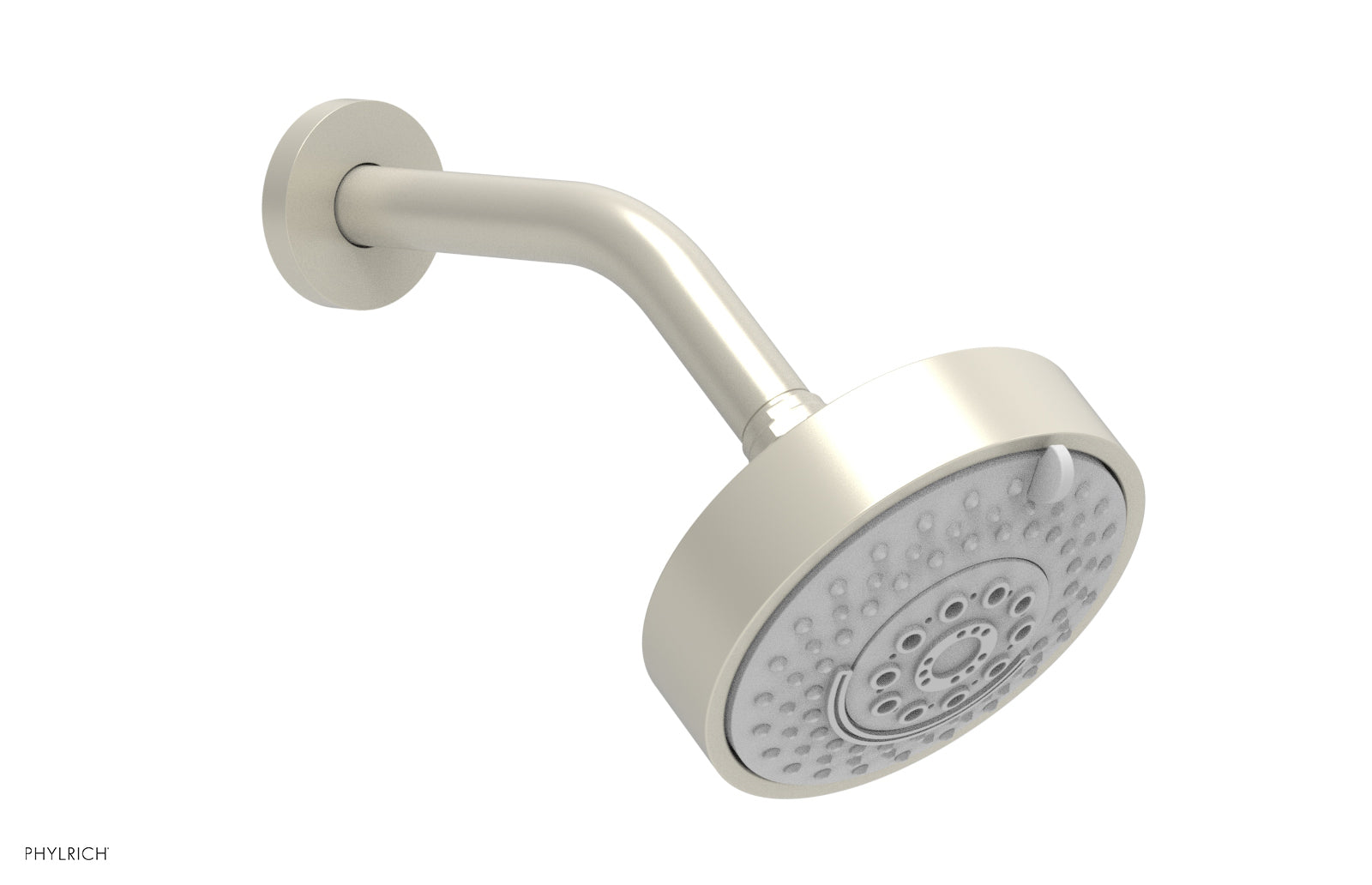 Phylrich 5" Contemporary Shower Head - 4 Functions
