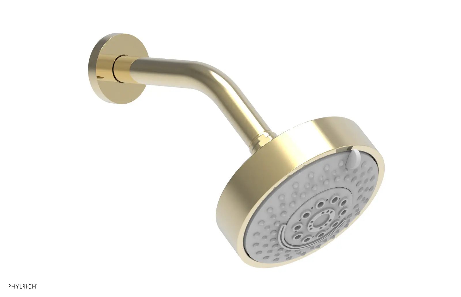 Phylrich 5" Contemporary Shower Head - 4 Functions by Phylrich