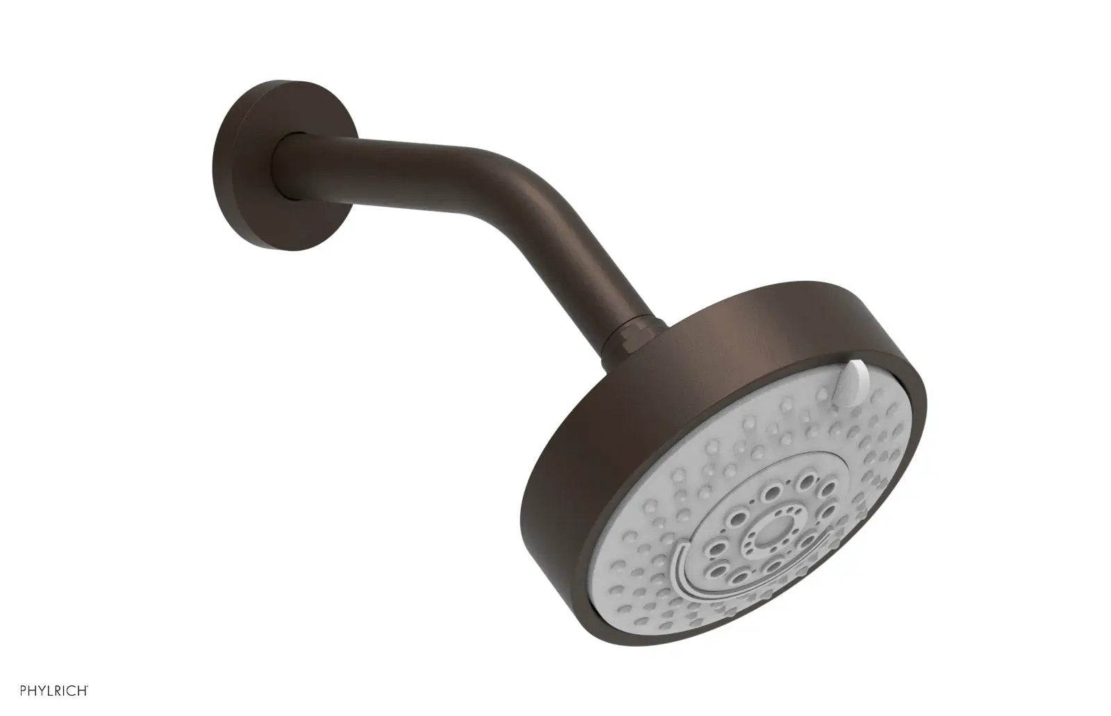 Phylrich 5" Contemporary Shower Head - 4 Functions by Phylrich