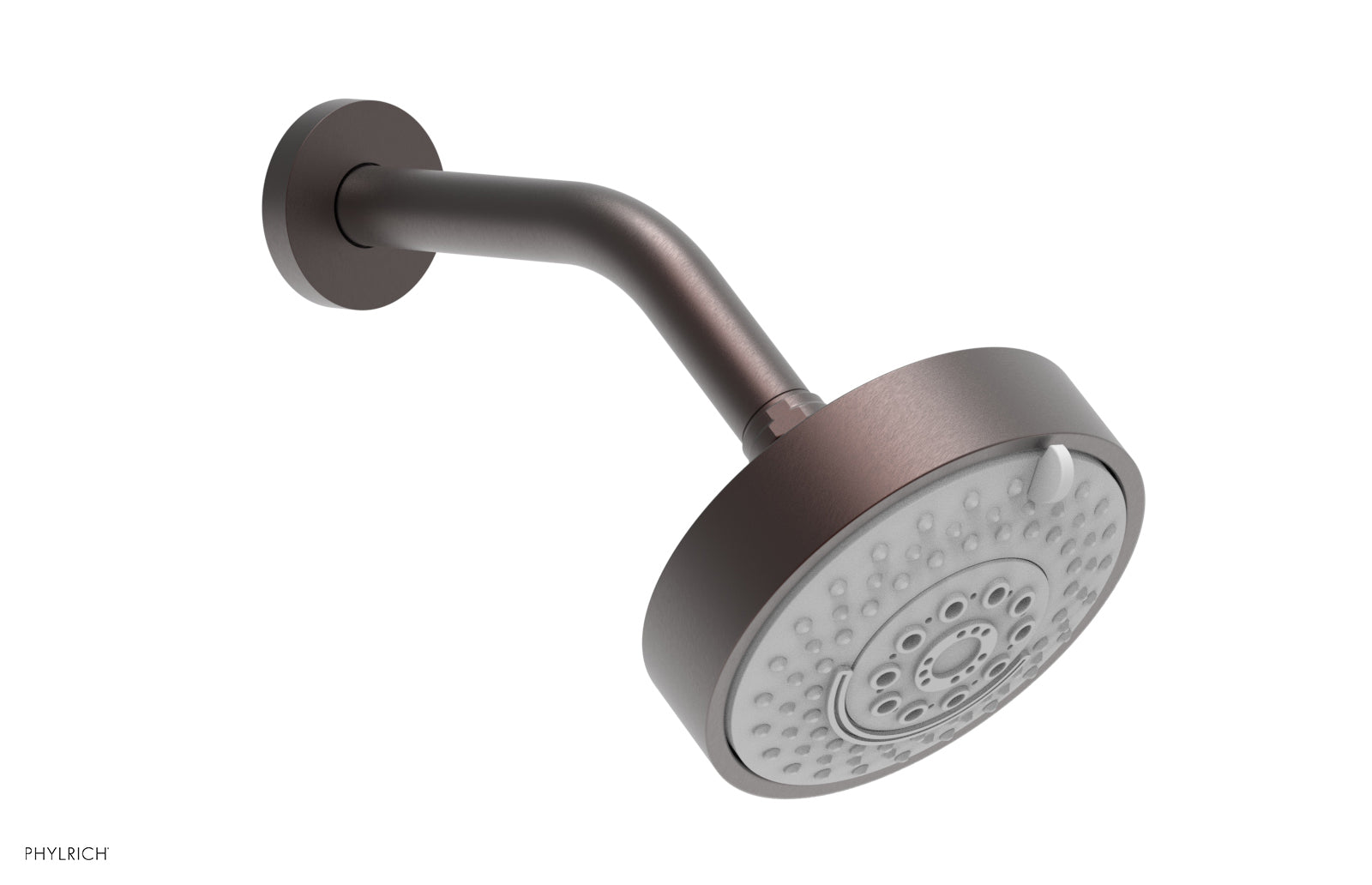 Phylrich 5" Contemporary Shower Head - 4 Functions