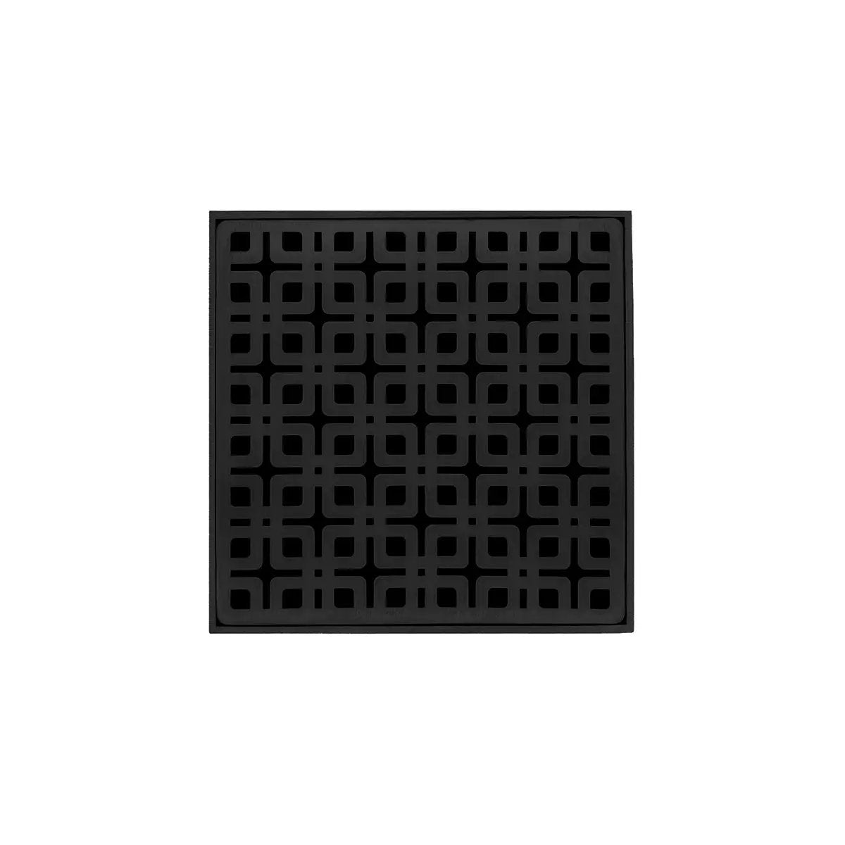 matte black drain