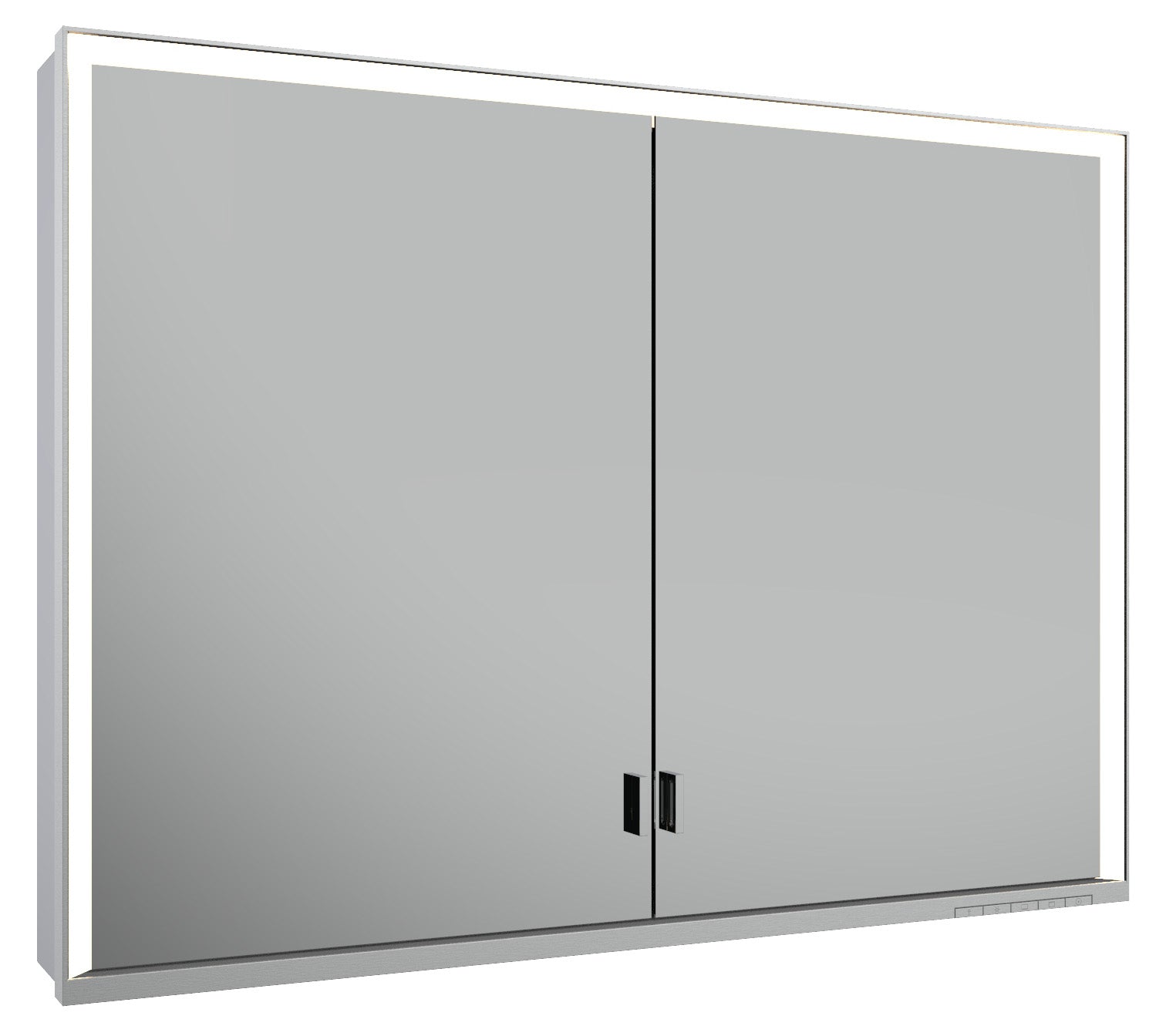 aluminum mirror cabinet