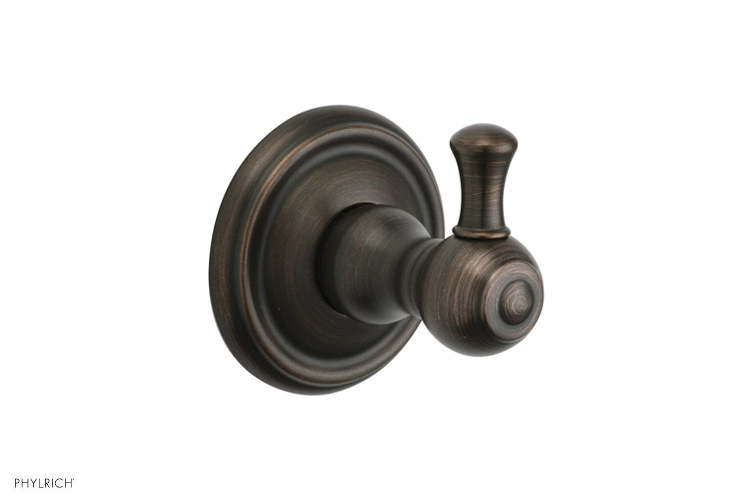 polished chrome robe hook