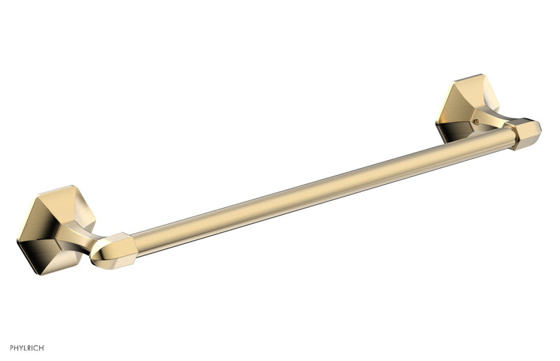 Phylrich LE VERRE & LA CROSSE 18" Towel Bar by Phylrich