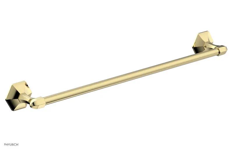 Phylrich LE VERRE & LA CROSSE 24" Towel Bar by Phylrich