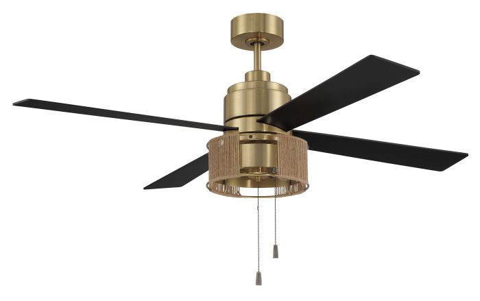 satin brass ceiling fans