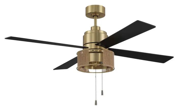 satin brass ceiling fans