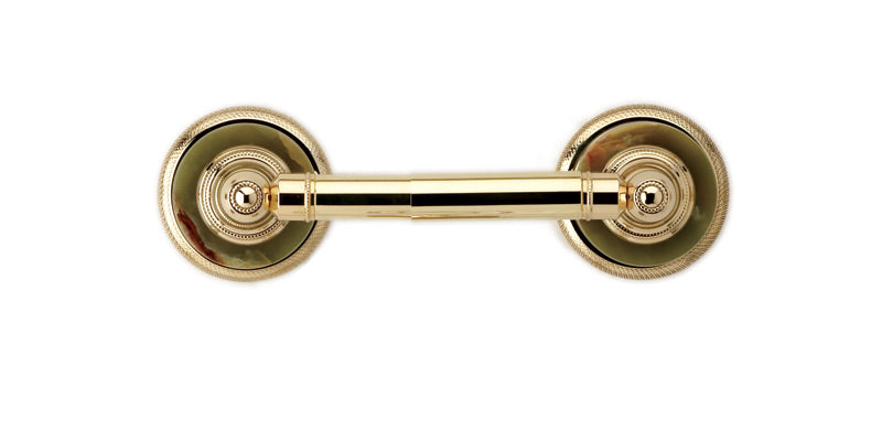 polished chrome paper holder