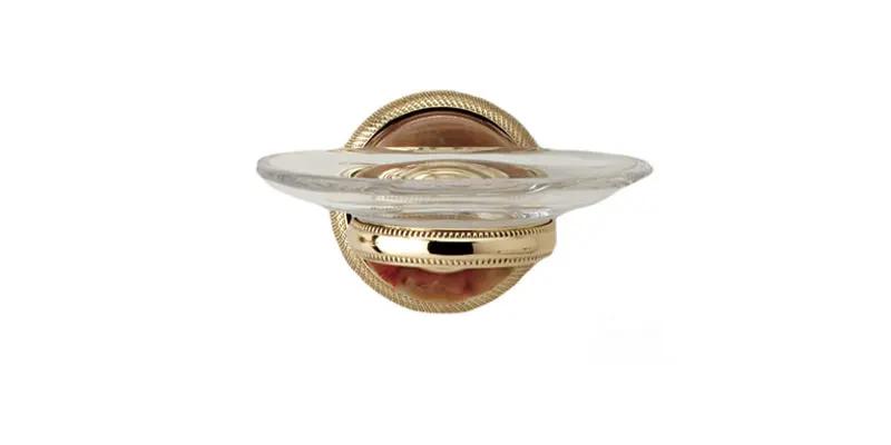 polished chrome soap dish